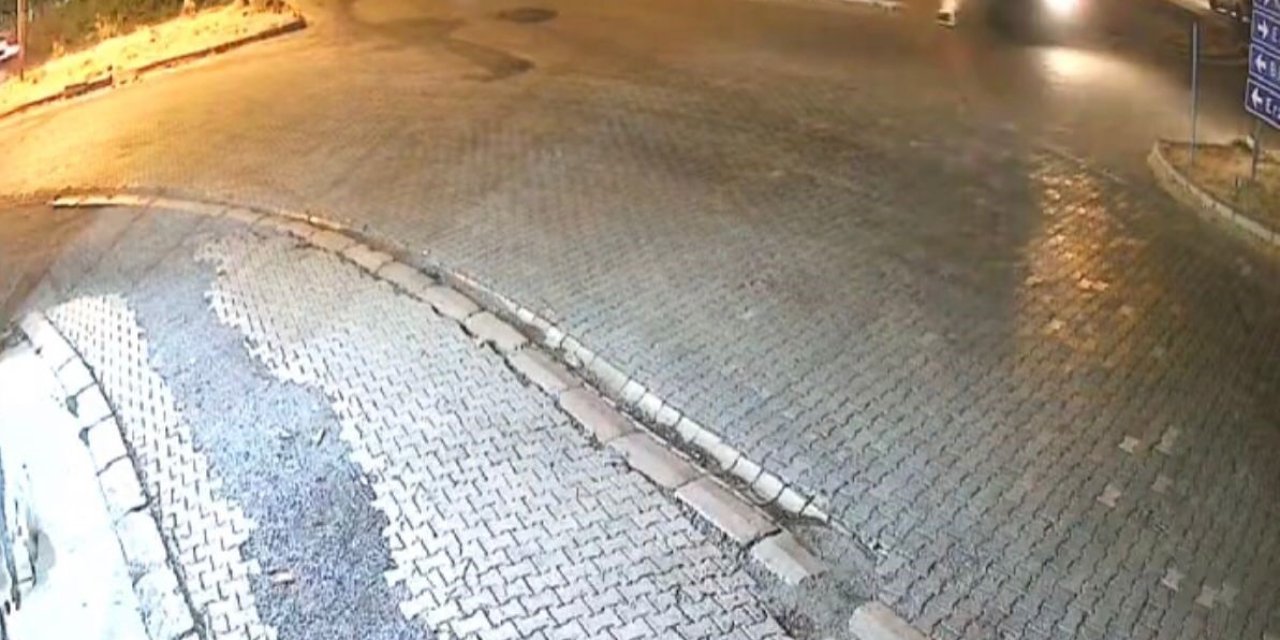 Tırın freni boşaldı, sürücünün soğukkanlılığı faciayı böyle önledi