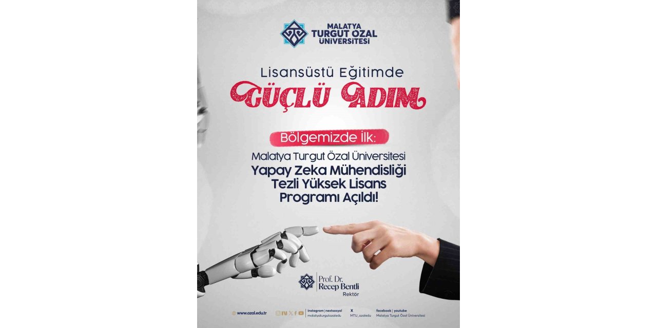 MTÜ’de Bölgenin ilk yapay zeka yüksek lisans programı açıldı