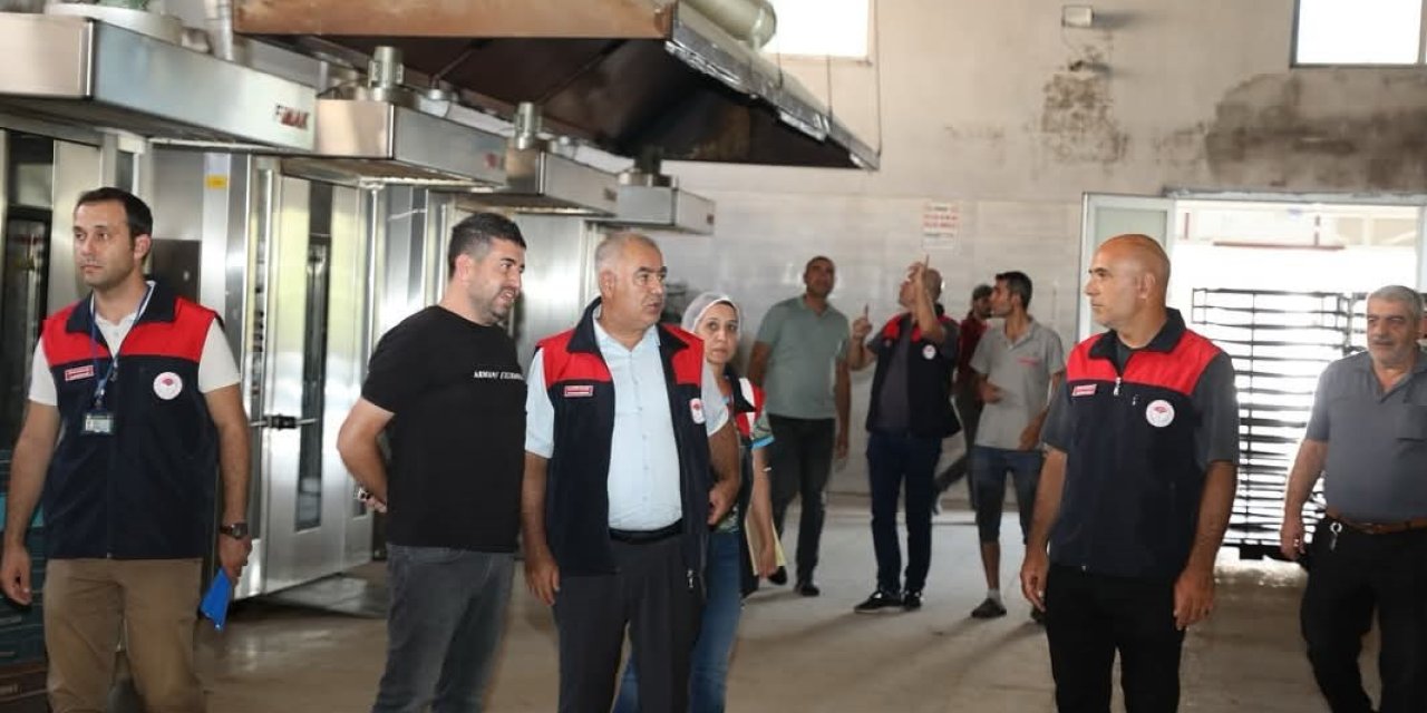 Elazığ’da fırınlara denetim