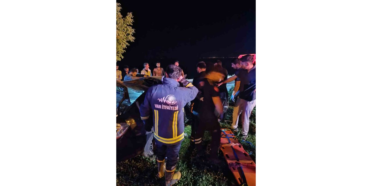 Van’da trafik kazası: 1 yaralı