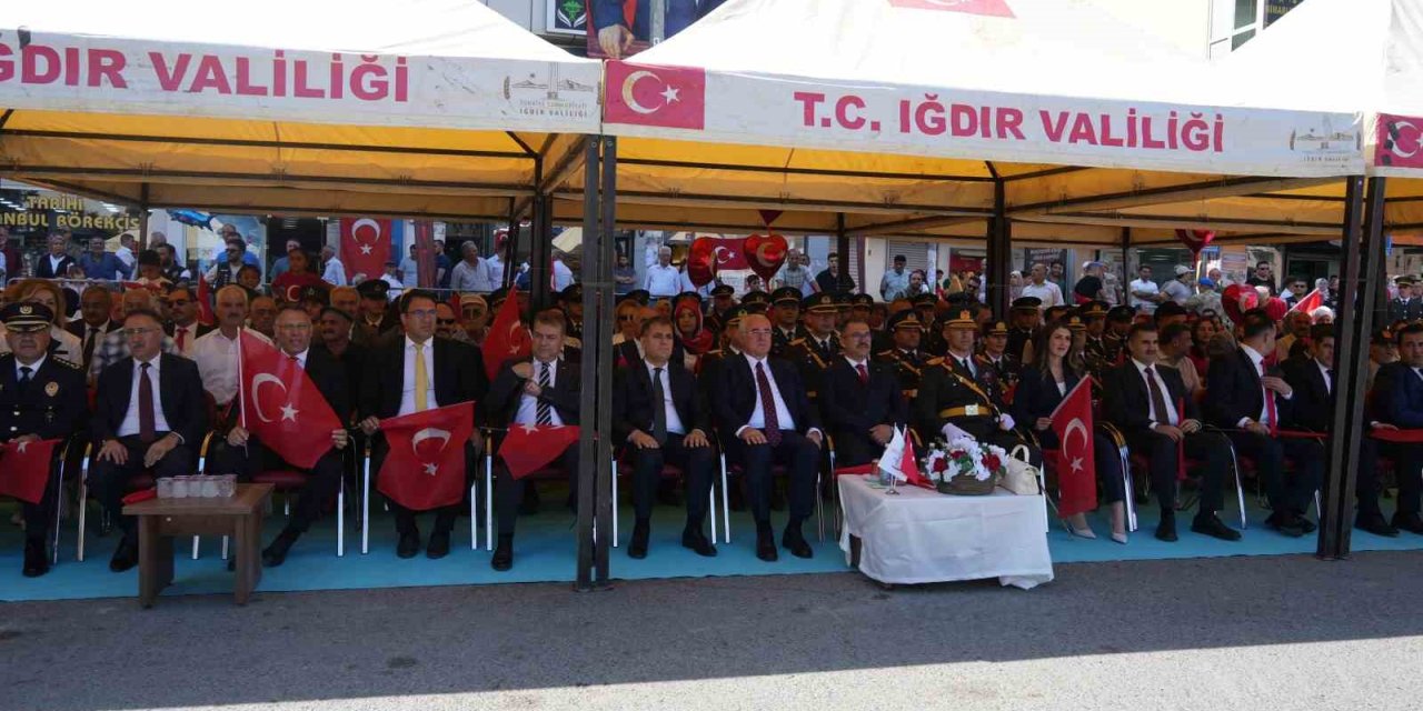 30 Ağustos Zafer Bayramı, Iğdır’da coşkuyla kutlandı