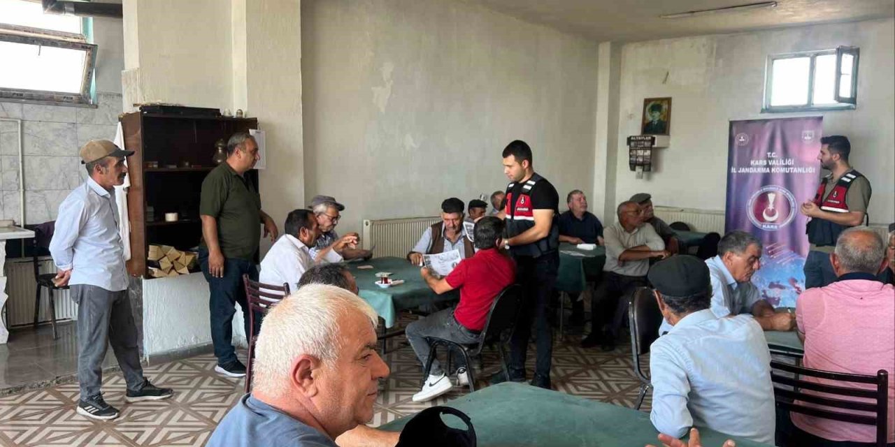 Kars’ta jandarmadan siber farkındalık eğitimi