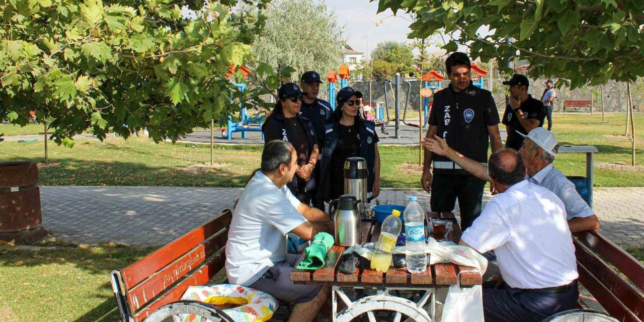 Zabıta ekiplerinden hafta sonu piknikçilerine çöp denetimi