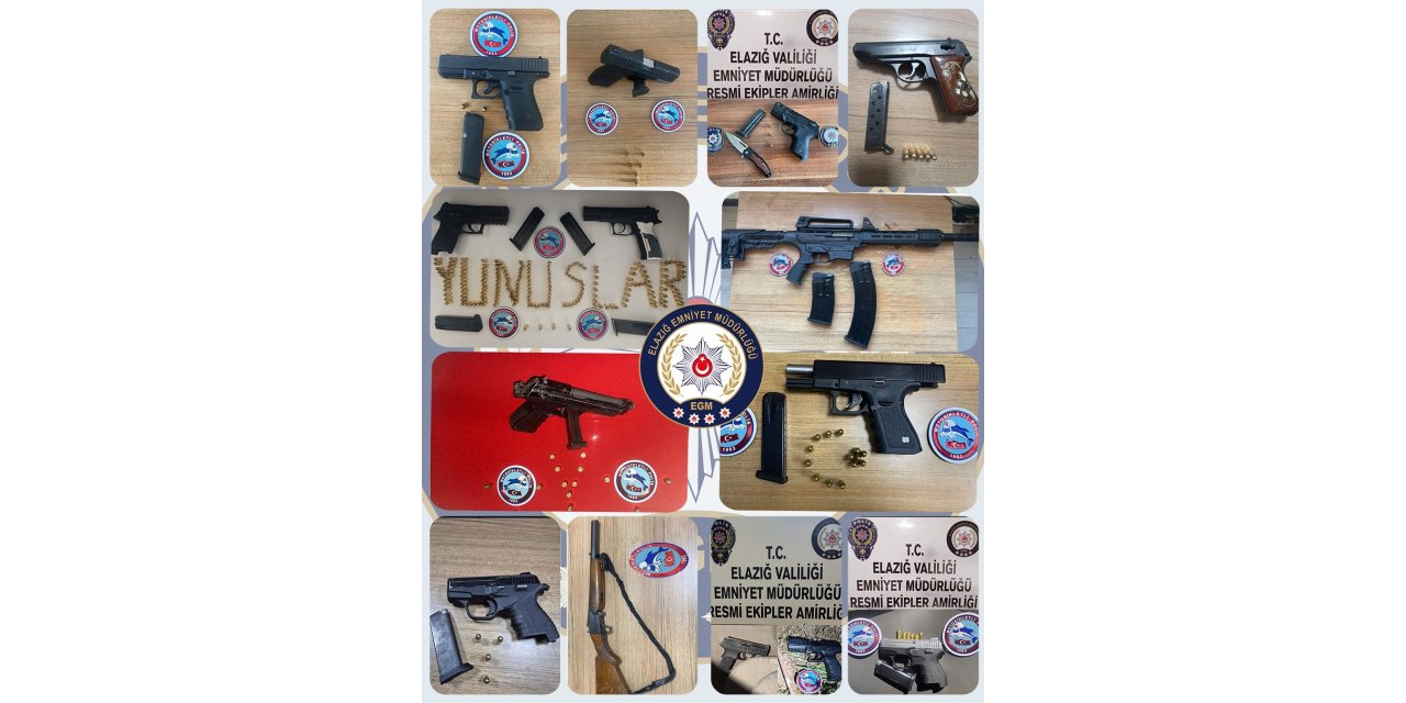 Elazığ’da kesinleşmiş hapis cezasıyla aranan 81 şüpheli yakalandı