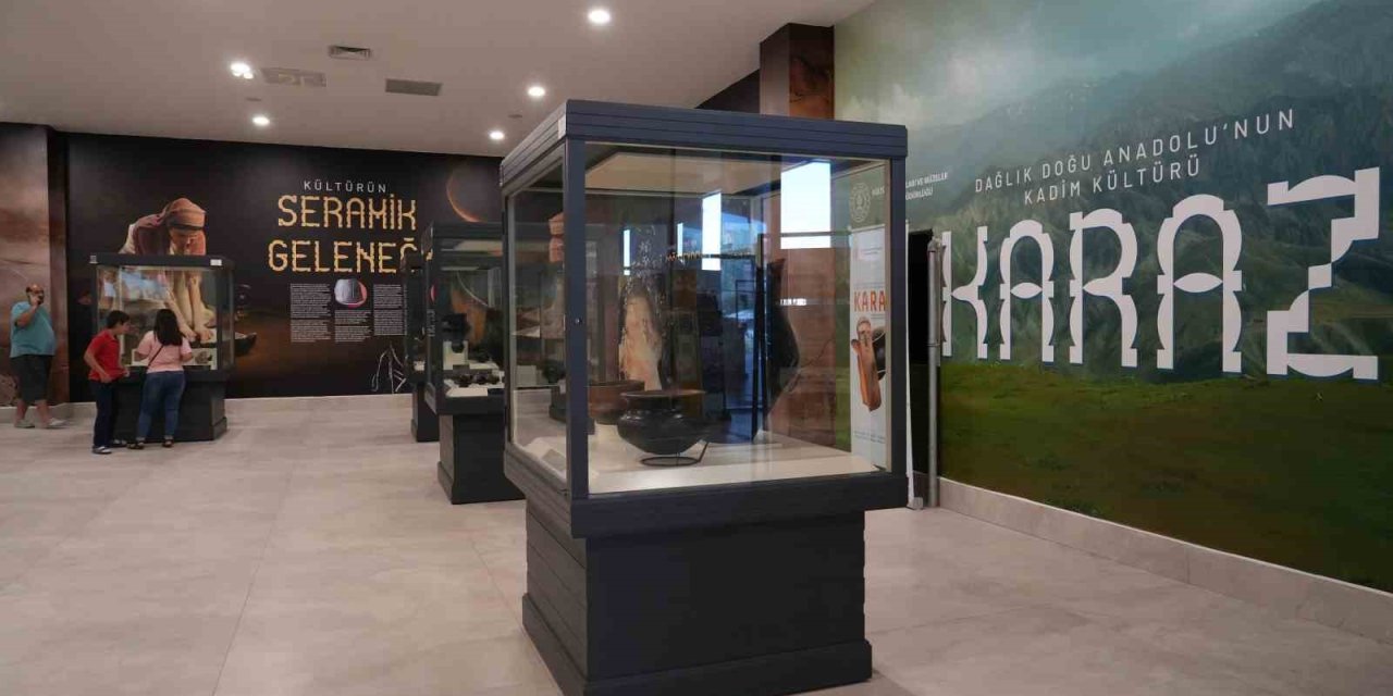 Erzurum Müzesi’nde 5 bin yıllık eserler sergileniyor