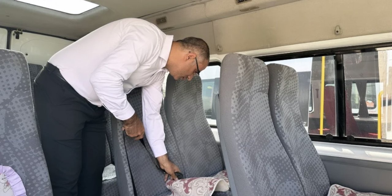 Patnos’ta servis araçlarına sıkı denetim