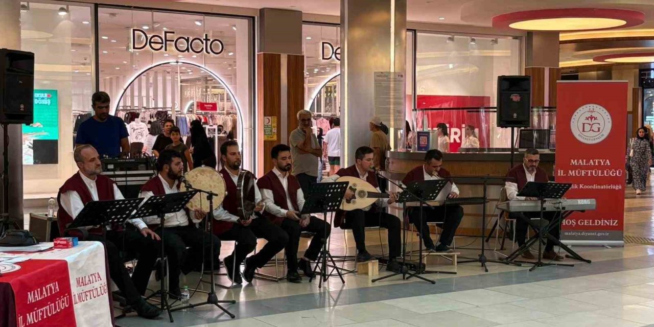 MalatyaPark AVM’de Mevlit Kandili programı düzenlendi