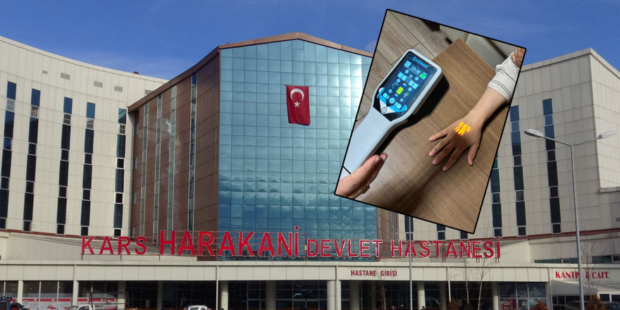 Harakani Devlet Hastanesi’nde bir ilk daha: Damar Tespit Cihazı hizmete girdi
