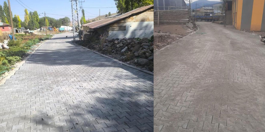 Kars’ta köy yolları yapımı kış öncesi tamamlanıyor