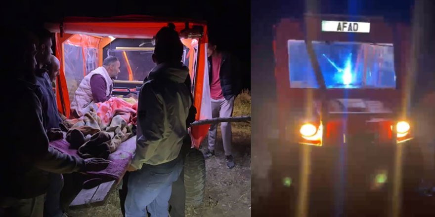 Kars'ta yaylada hayatını kaybeden vatandaş 4 saat süren çalışmayla indirildi