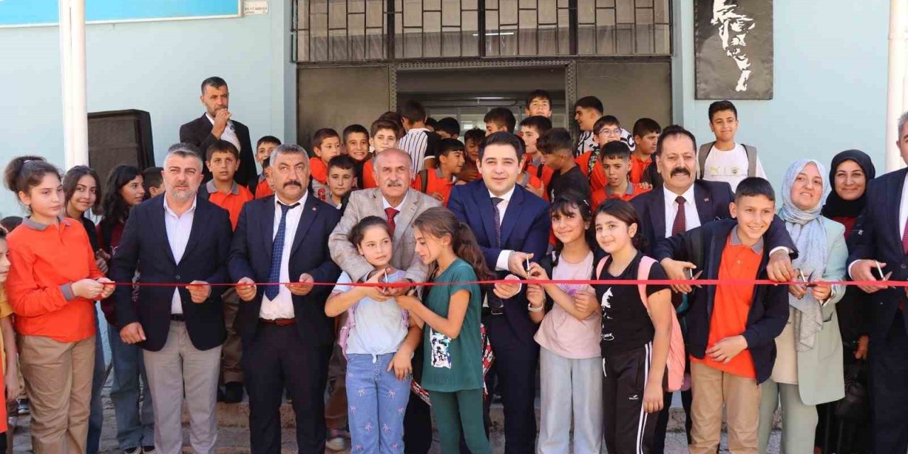 ETB’den  eğitime anlamlı destek: Köy okulu yenilendi