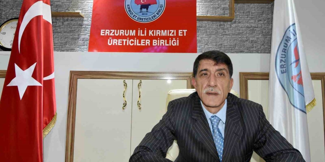 Erzurum Kırmızı Et Üreticiler Birlik Başkanı Ürüşan: "Hayvan pazarlarımız yeniden açıldı, endişeye gerek yok"