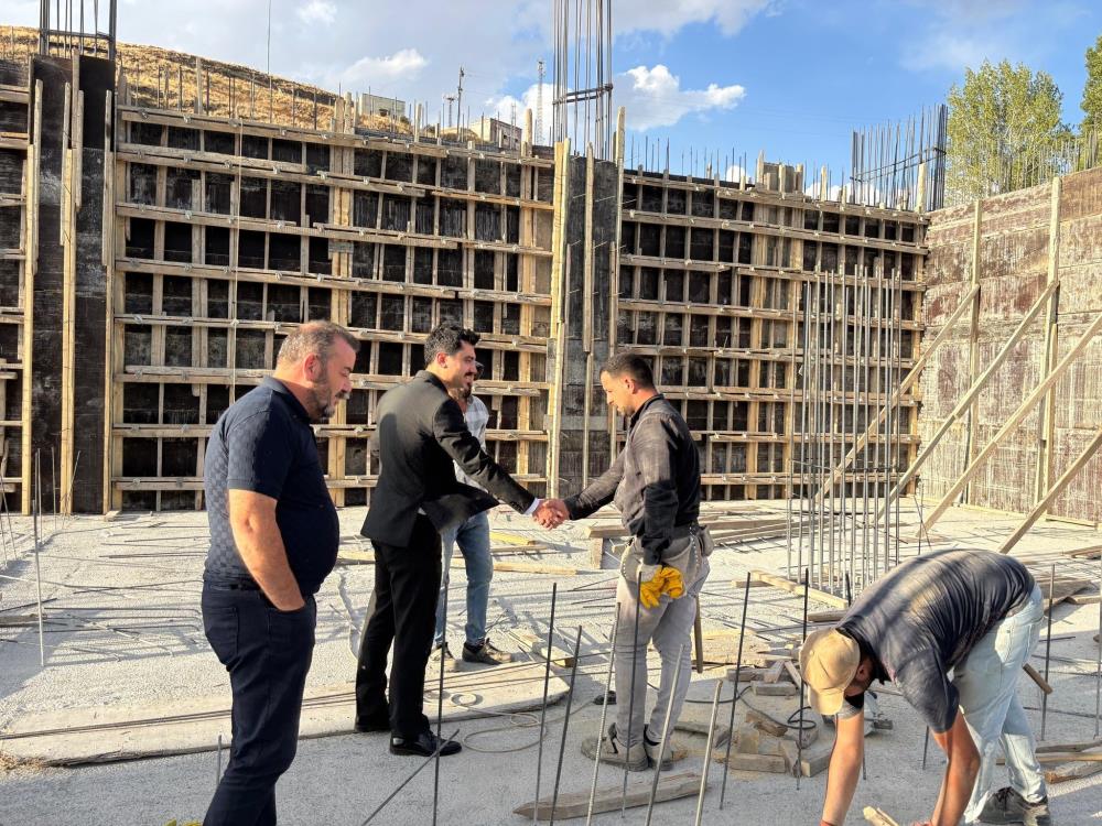 Susuz Yeni Devlet Hastanesi’nin yapımı sürüyor