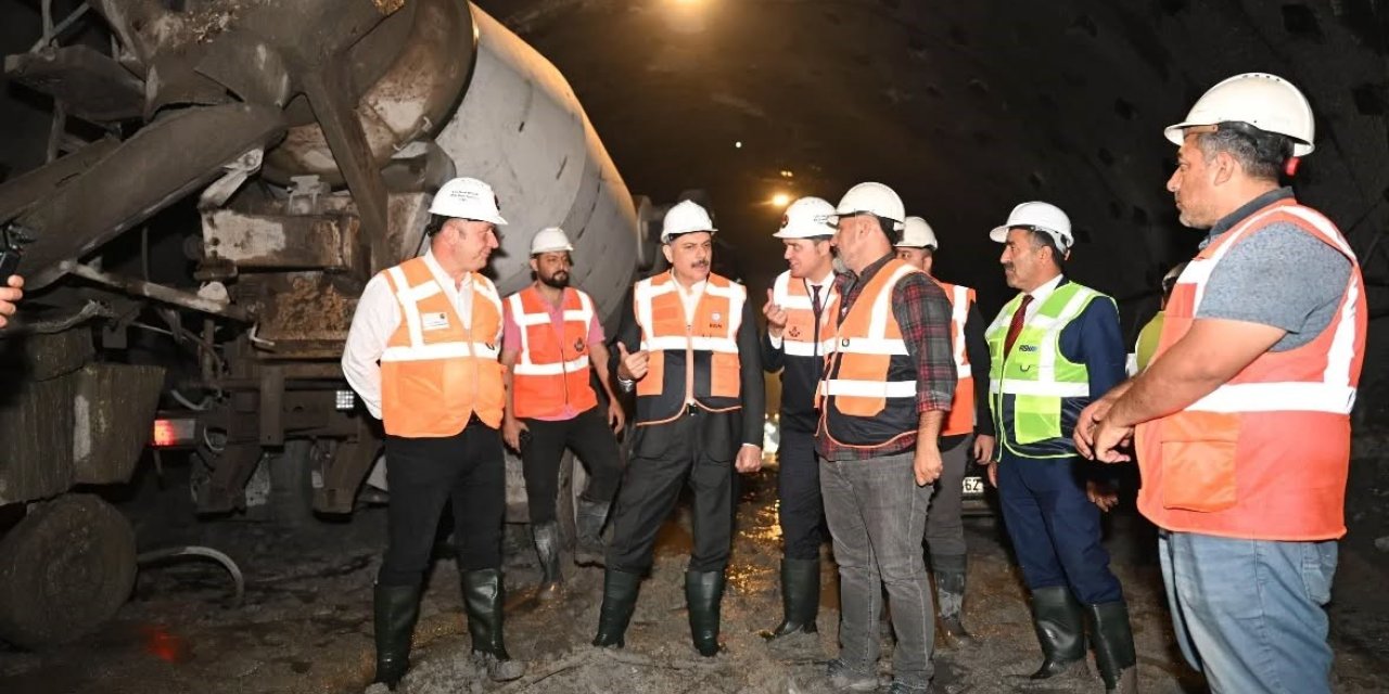 Kırık Tüneli’nde ışığa az kaldı