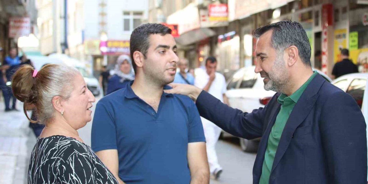 Başkan Şerifoğulları vatandaşlarla bir araya geldi