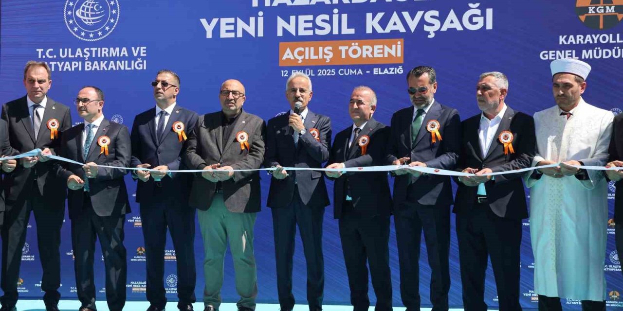Ulaştırma ve Altyapı Bakanı Uraloğlu: "Elazığ’a 54 milyar 252 milyonluk yatırımlar gerçekleştirdik"