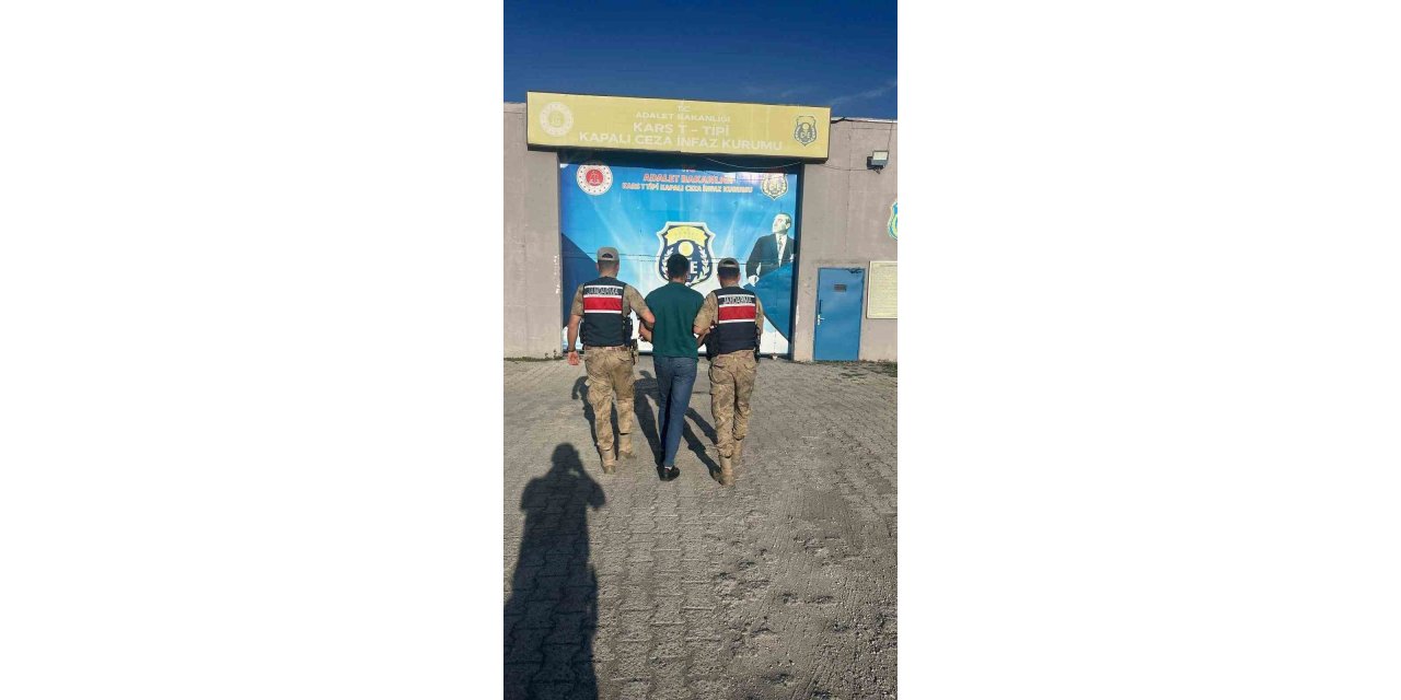 Kars’ta 8 yıl hapis cezası bulunan 1 kişi yakalandı