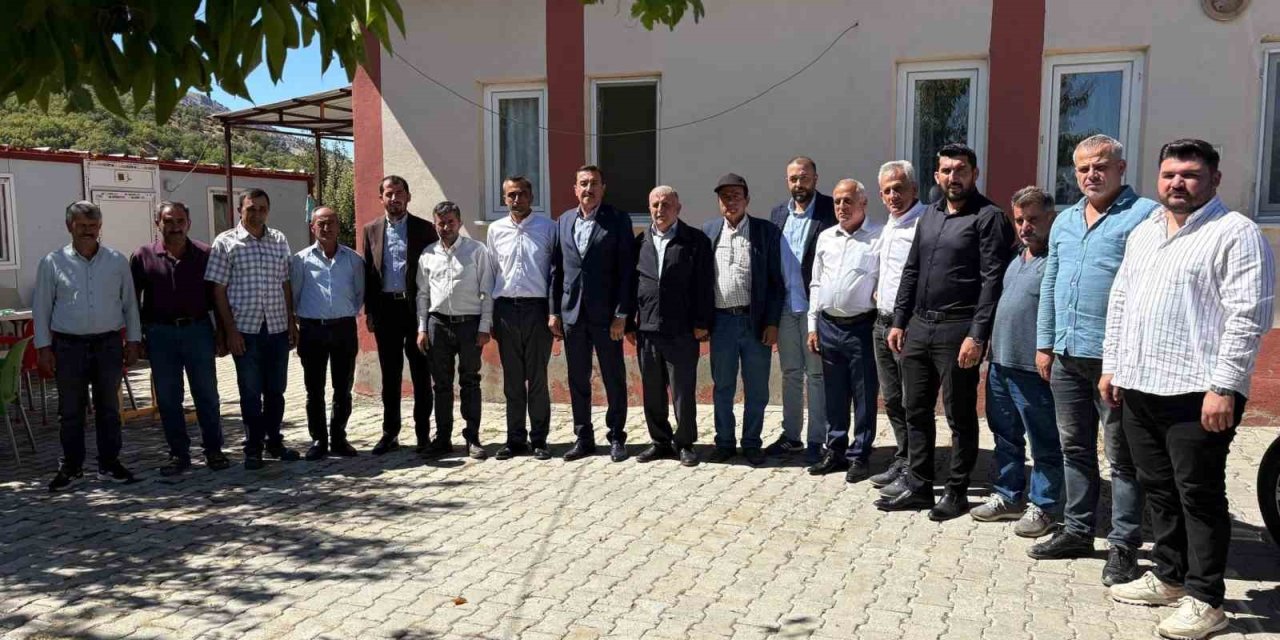 Milletvekili Tüfenkci, Doğanşehir’de muhtarlarla bir araya geldi