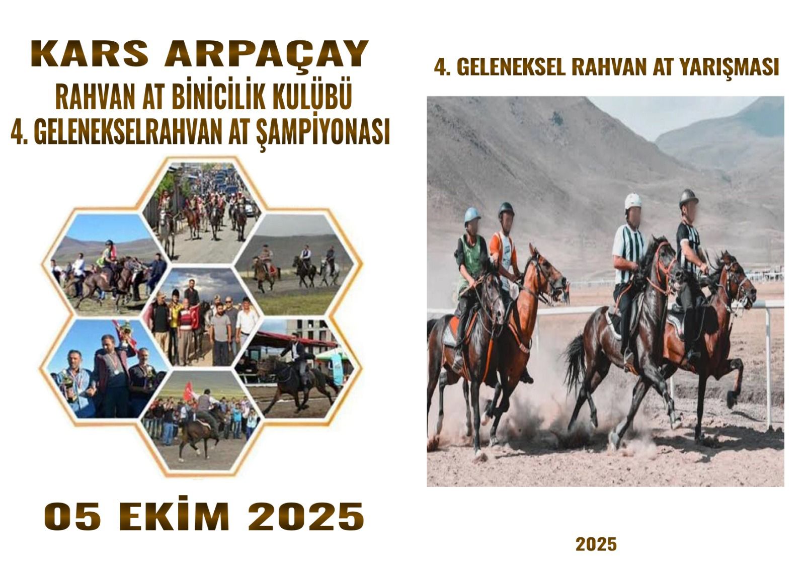 Arpaçay’da 4. Geleneksel Rahvan At Yarışları Başlıyor