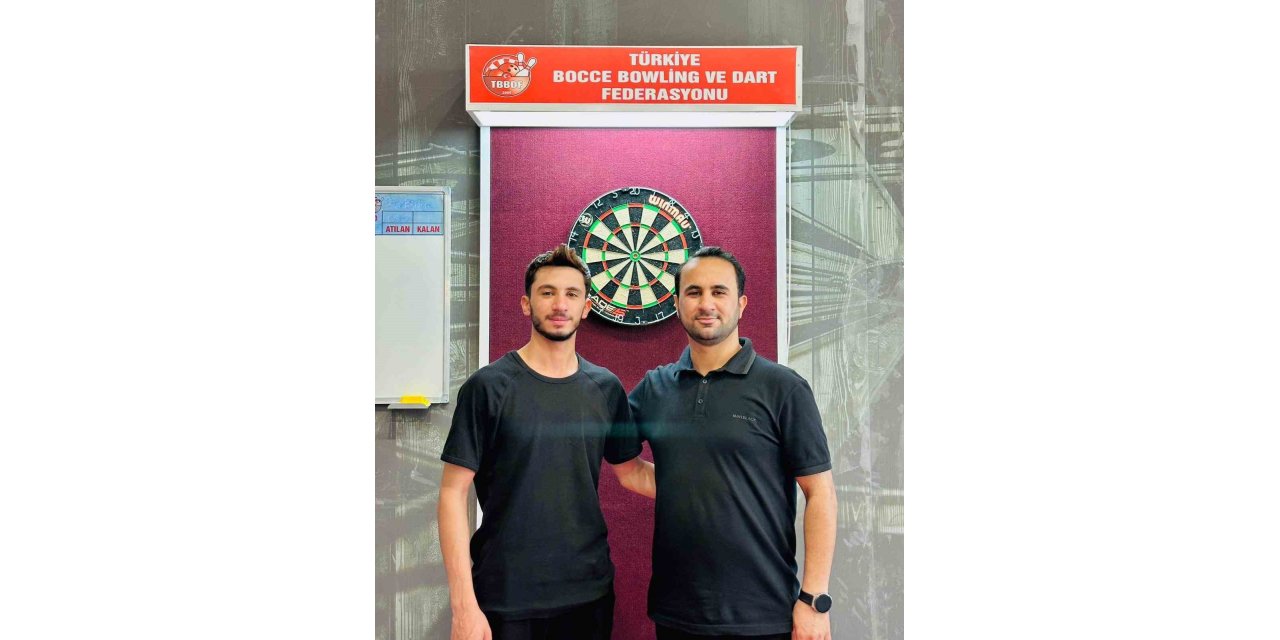 Elazığ dart sporcuları milli takımda