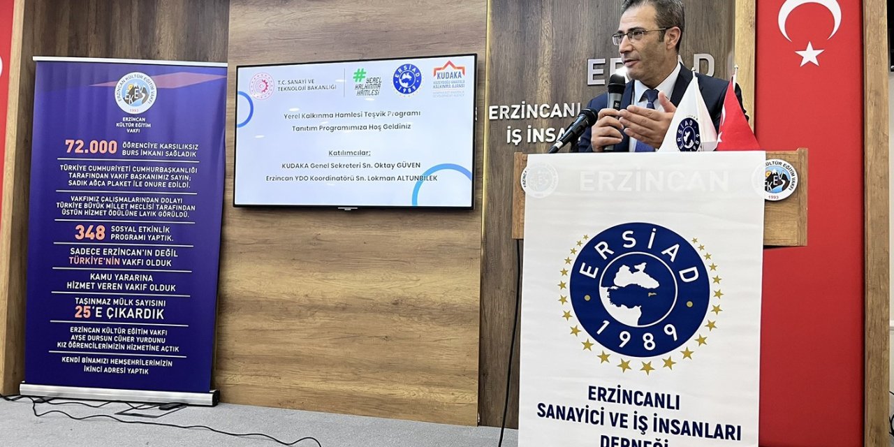 Yerel Kalkınma Hamlesi Teşvik Programı ve Erzincan İçin Öngörülen Yatırım Konuları İstanbul’da tanıtıldı