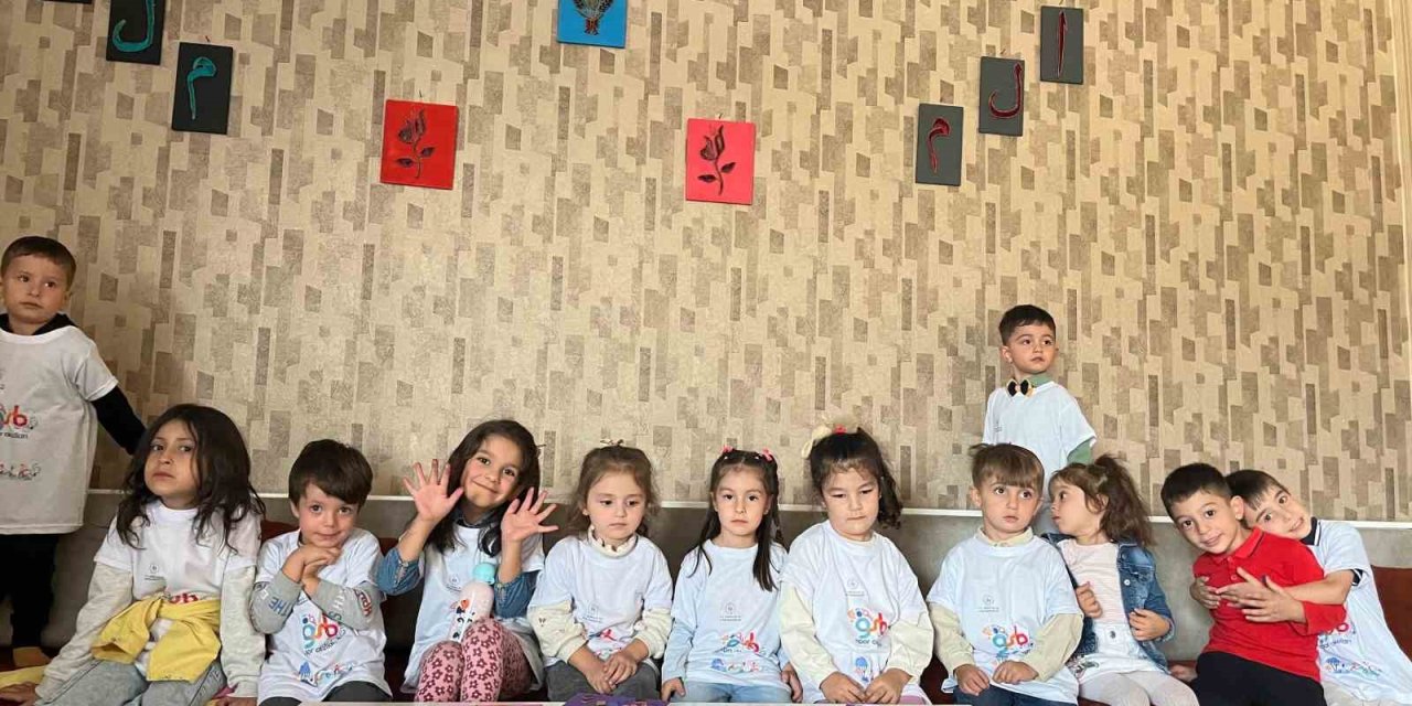 Patnos gençlik merkezinde çocuklar ve aileler aynı etkinlikte buluştu