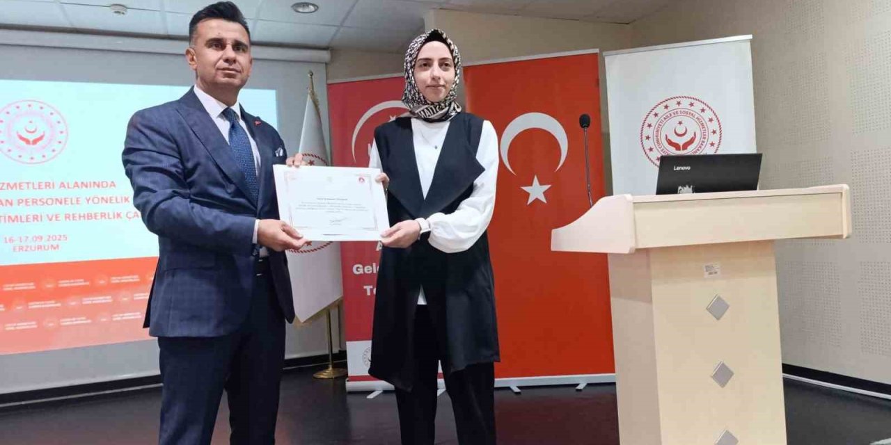 Erzurum’da çocuk alanında görevli personele yönelik eğitim programı