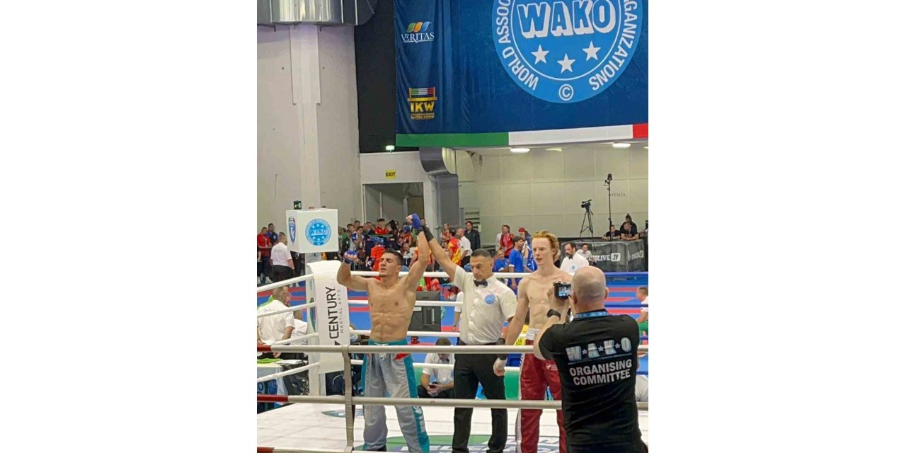 Yusuf Eren, Lletonyalı rakibini yendi