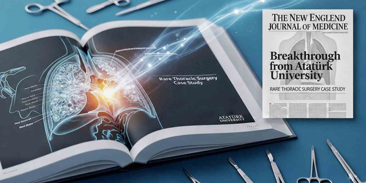 Atatürk Üniversitesi Göğüs Cerrahisi Kliniğinin nadir vaka çalışması Nejm Dergisinde yayımlandı
