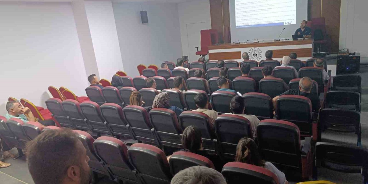 Elazığ’da İRAP Afet Teknik Eğitimi