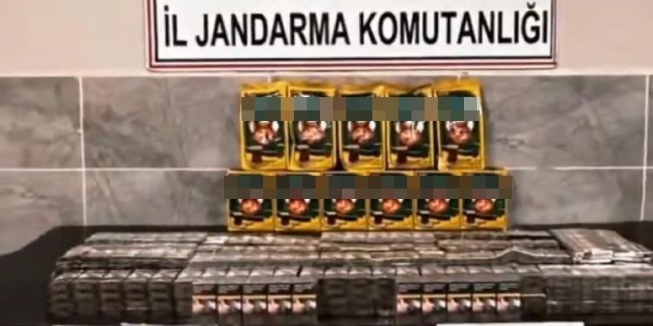 Van’da 720 paket kaçak sigara ele geçirildi