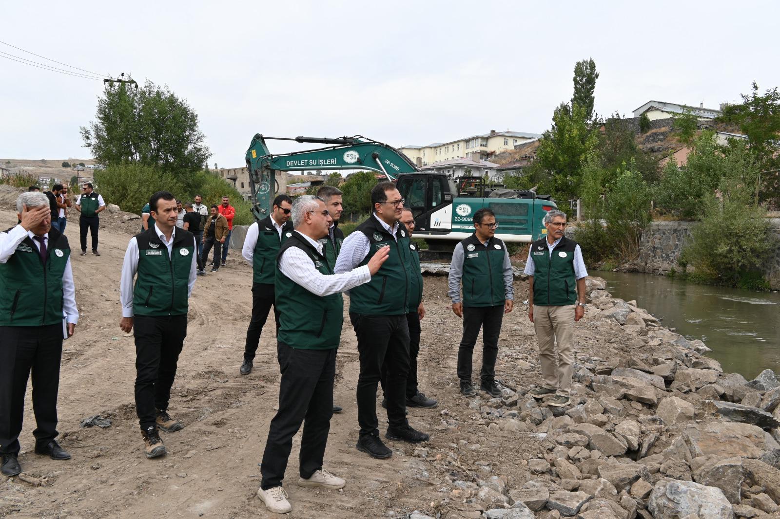 DSİ 24. Bölge Müdürlüğü’nün çalışmaları denetlendi