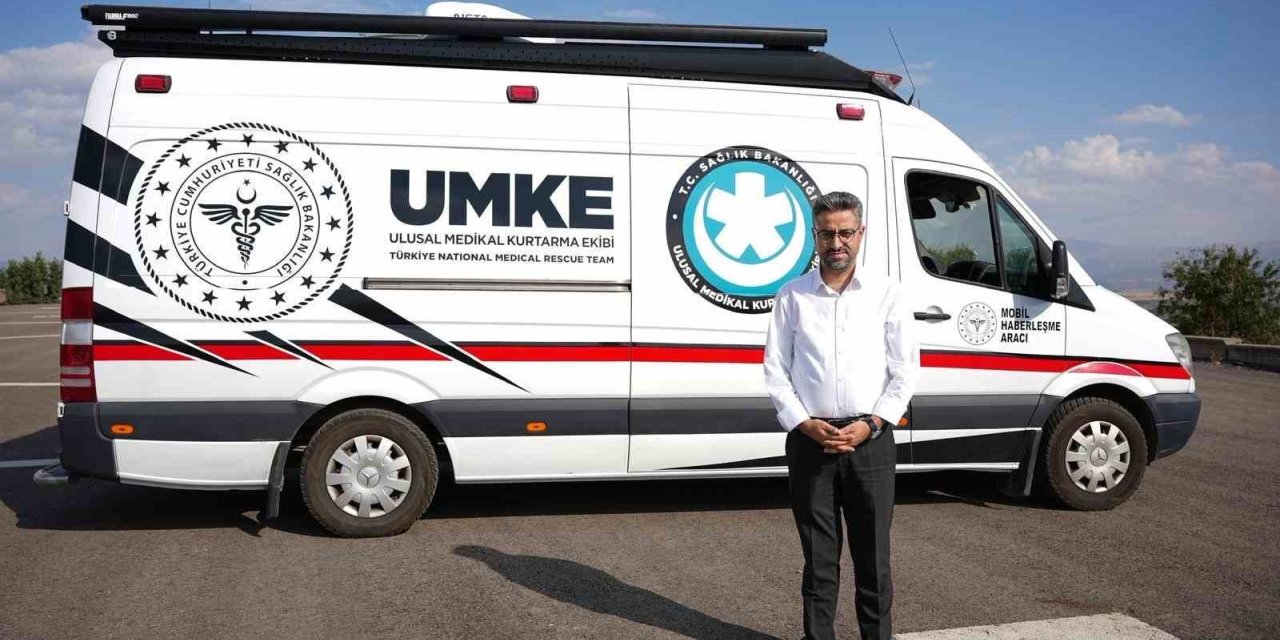 Bingöl’de UMKE’de mobil haberleşme aracı hizmete girdi