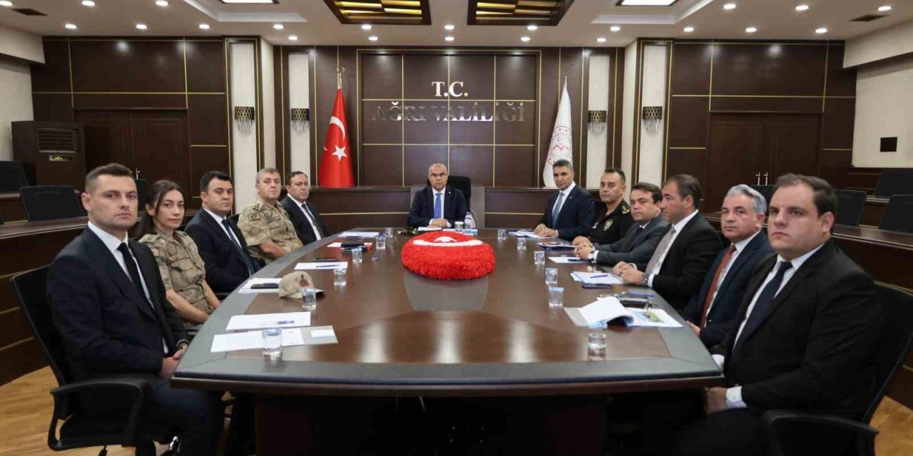 Ağrı’da "Üniversite Güvenlik Koordinasyon" toplantısı yapıldı