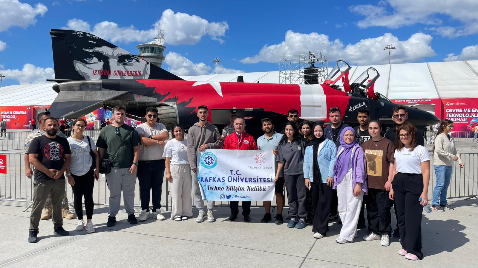 Kafkas Üniversitesi, Teknofest 2025’e katıldı