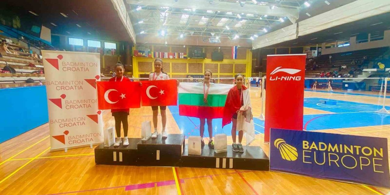 Genç sporcu Doğan Hırvatistan’dan madalya ile döndü