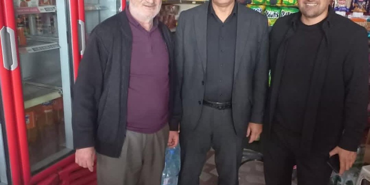 Hamur müftüsü Çelebi’den esnaf ziyareti