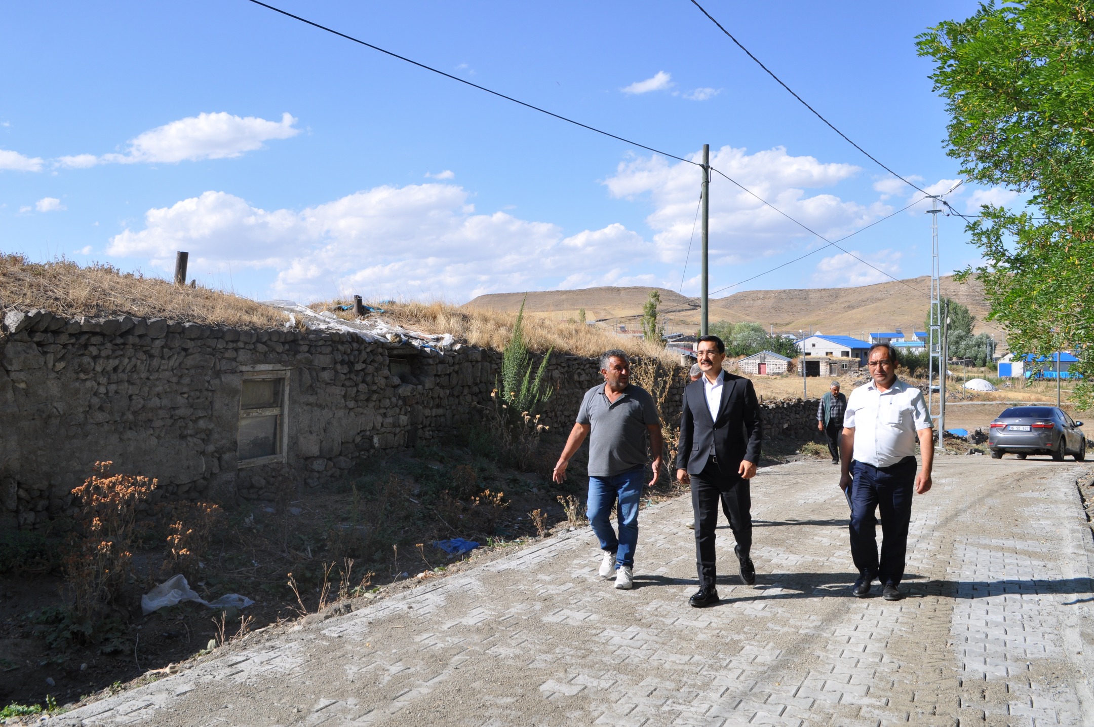 Akyaka’da KÖYDES yatırımları yerinde incelendi