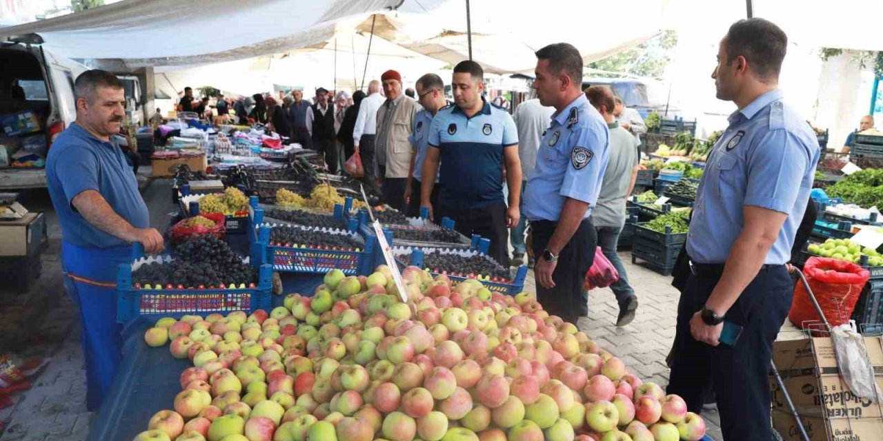 Battalgazi’de pazar yerlerinde hassas denetim