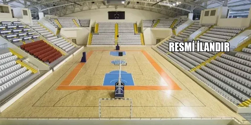 Spor Salonu yaptırılacak