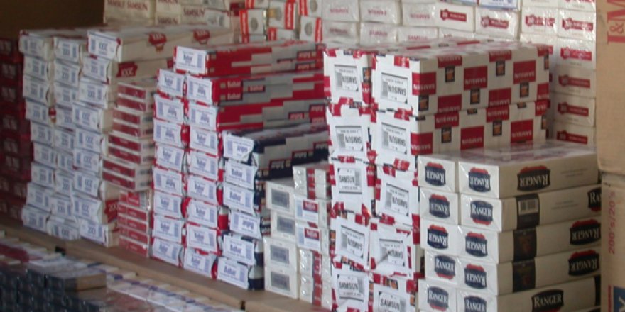 Kars’ta 980 paket kaçak sigara ele geçirildi