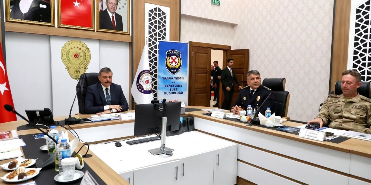 UKOME Vali Çiftçi başkanlığında toplandı