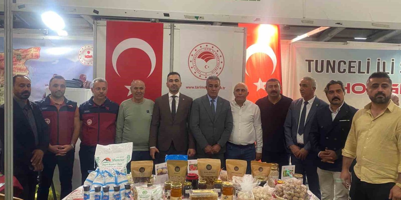 Tunceli’nin yöresel ürünleri Elazığ’da tanıtıldı