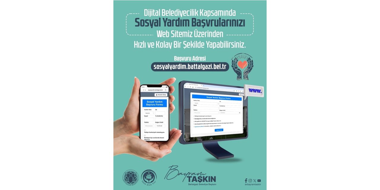 Battalgazi Belediyesi’nden eğitime ve sosyal yardımlara tam destek
