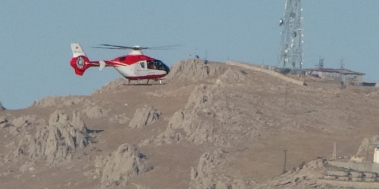 Bahçesaray ve Çatak’tan hastalar helikopterle Van’a nakledildi