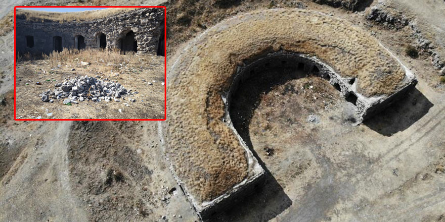 Tarihi Gemli Tabya çöplüğe döndü