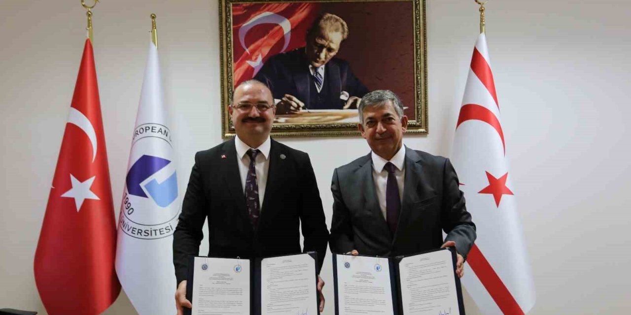 Atatürk Üniversitesi, Kıbrıs Üniversiteleri ile iş birliği anlaşmaları imzaladı