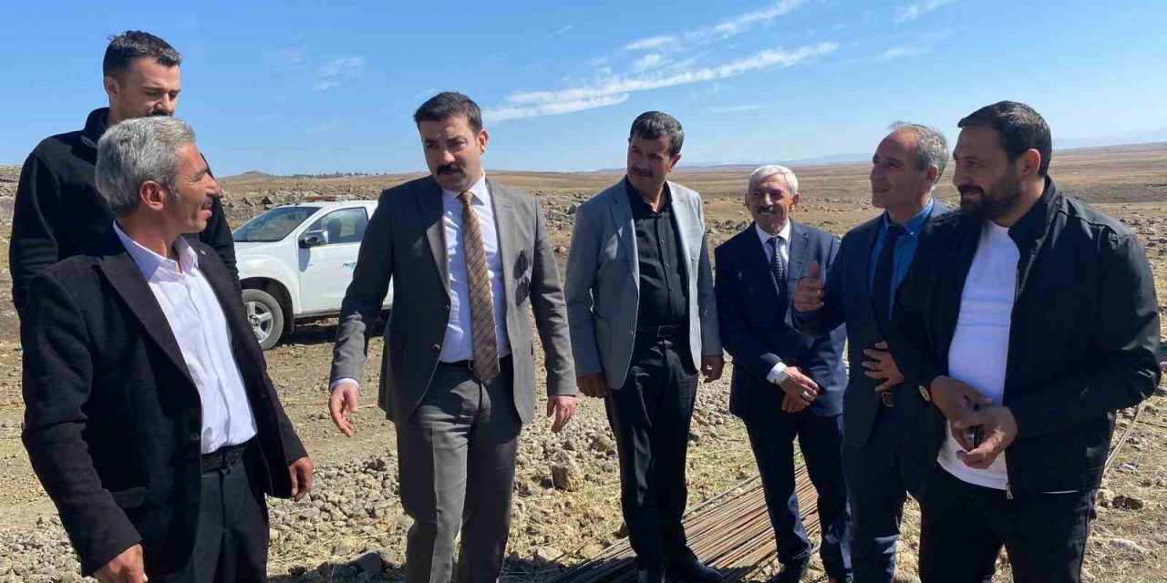 Arpaçay Kaymakamı Akköz, yatırımları yerinde gördü