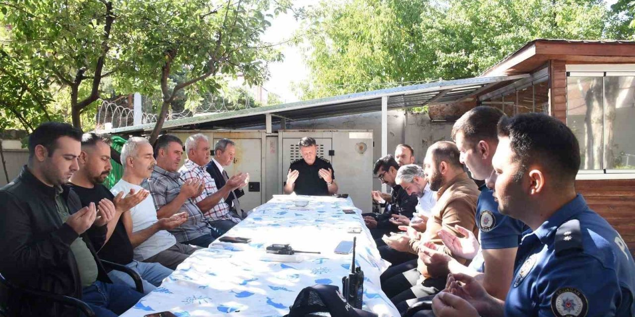 Şehit polis isminin verildiği karakolda dualarla yad edildi