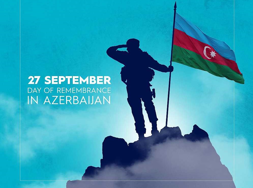 27 Eylül Azerbaycan Şehitleri Anma Günü
